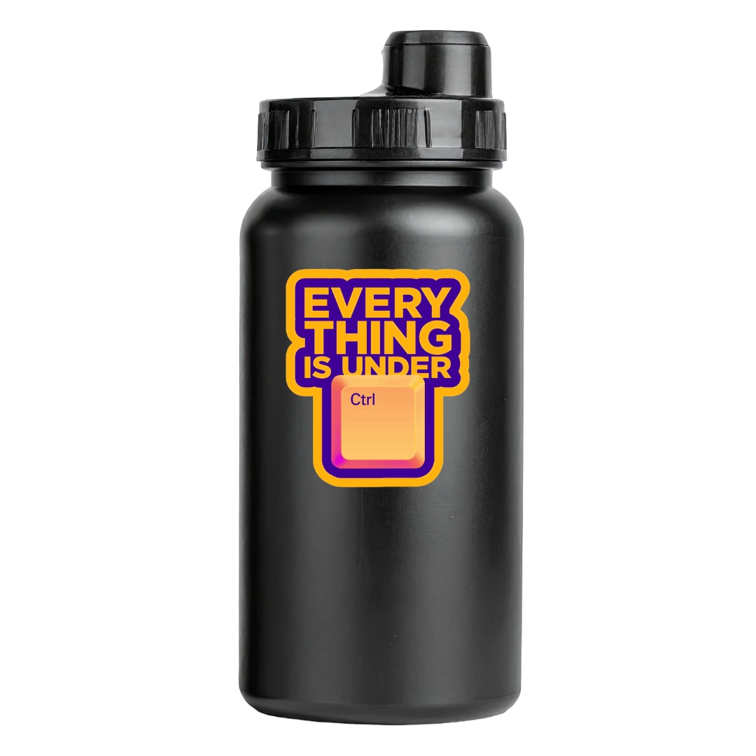 Everything Is Under Ctrl – Funny Keyboard Sticker